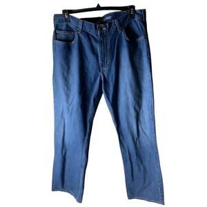 Carhartt Jeans Men's Size 36WX32L Loose Straight Fit Blue Denim